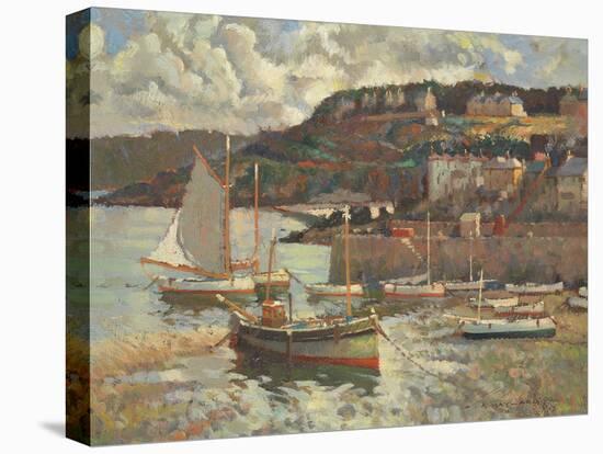 Pedn Olva, St Ives-Arthur Hayward-Framed Stretched Canvas