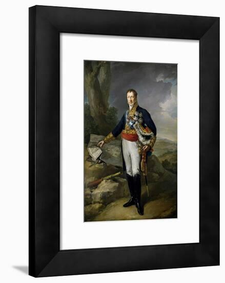 Pedro Alcantara Álvarez de Toledo y Salm Salm, 13th Duke of the Infantado , 1827.-Vicente López Portaña-Framed Giclee Print