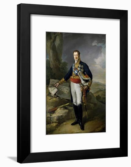 Pedro Alcantara Álvarez de Toledo y Salm Salm, 13th Duke of the Infantado , 1827.-Vicente López Portaña-Framed Giclee Print