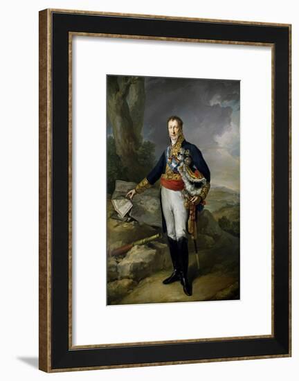 Pedro Alcantara Álvarez de Toledo y Salm Salm, 13th Duke of the Infantado , 1827.-Vicente López Portaña-Framed Giclee Print