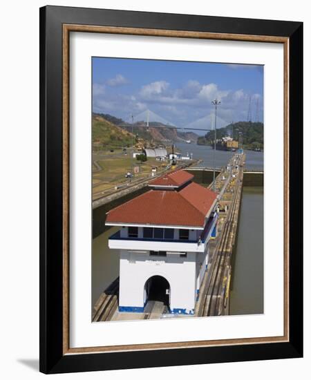 Pedro Miguel Locks, Panama Canal, Panama, Central America-Richard Cummins-Framed Photographic Print