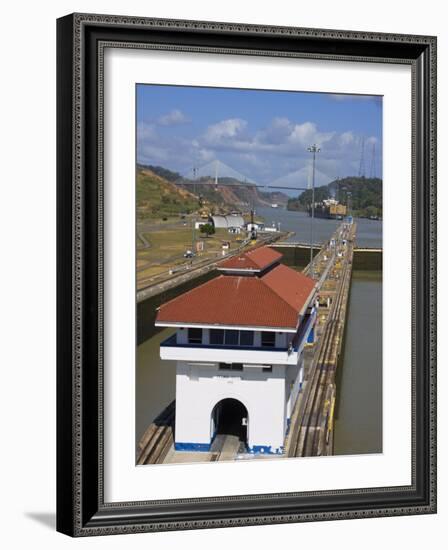 Pedro Miguel Locks, Panama Canal, Panama, Central America-Richard Cummins-Framed Photographic Print