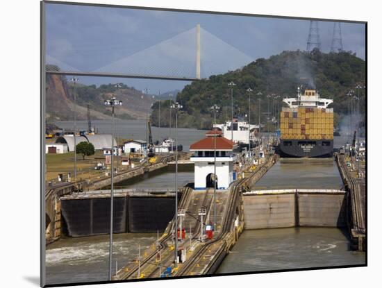 Pedro Miguel Locks, Panama Canal, Panama, Central America-Richard Cummins-Mounted Photographic Print