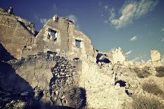 Roden Village Destroyed in a Bombing during the Spanish Civil War, Saragossa, Aragon, Spain-pedrosala-Photographic Print