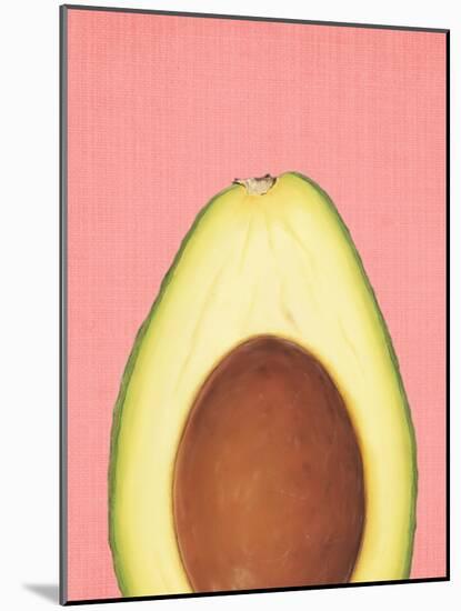 Peek A Boo Avocado-LILA X LOLA-Mounted Art Print