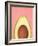 Peek A Boo Avocado-LILA X LOLA-Framed Art Print