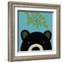 Peek-a-Boo Bear-Yuko Lau-Framed Art Print