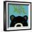 Peek-a-Boo Bear-Yuko Lau-Framed Art Print