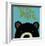 Peek-a-Boo Bear-Yuko Lau-Framed Art Print