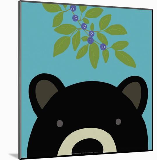 Peek-a-Boo Bear-Yuko Lau-Mounted Art Print