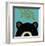 Peek-a-Boo Bear-Yuko Lau-Framed Art Print