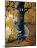 Peek A Boo Ghost & Jack O Lantern-sylvia pimental-Mounted Art Print