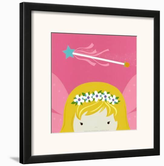 Peek-a-Boo Heroes: Fairy-Yuko Lau-Framed Art Print