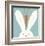 Peek-a-Boo I, Rabbit-Yuko Lau-Framed Art Print