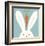 Peek-a-Boo I, Rabbit-Yuko Lau-Framed Art Print