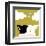 Peek-a-boo III - Cow-Yuko Lau-Framed Art Print