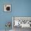 Peek-a-Boo Labrador-Yuko Lau-Framed Art Print displayed on a wall