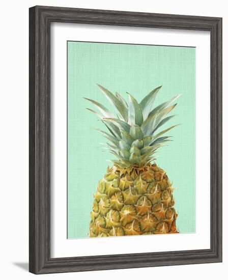 Peek A Boo Pineapple-LILA X LOLA-Framed Art Print