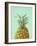 Peek A Boo Pineapple-LILA X LOLA-Framed Art Print