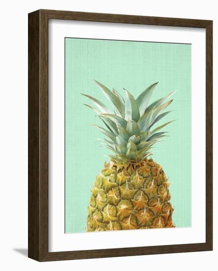 Peek A Boo Pineapple-LILA X LOLA-Framed Art Print