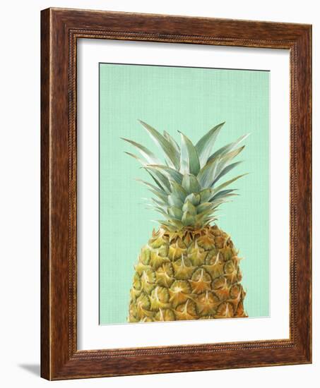 Peek A Boo Pineapple-LILA X LOLA-Framed Art Print