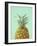 Peek A Boo Pineapple-LILA X LOLA-Framed Art Print