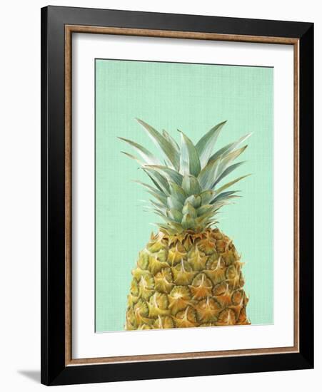 Peek A Boo Pineapple-LILA X LOLA-Framed Art Print