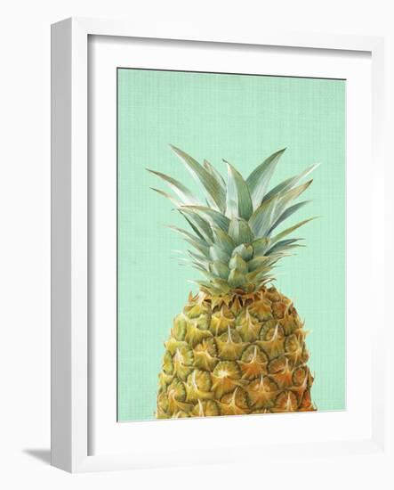 Peek A Boo Pineapple-LILA X LOLA-Framed Art Print