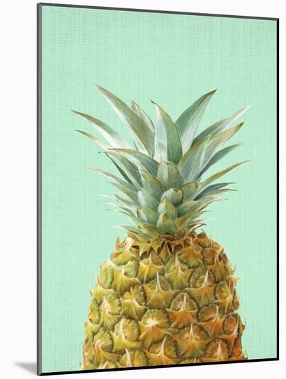 Peek A Boo Pineapple-LILA X LOLA-Mounted Art Print