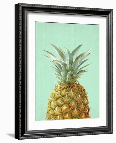 Peek A Boo Pineapple-LILA X LOLA-Framed Art Print