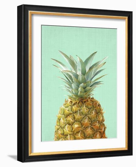 Peek A Boo Pineapple-LILA X LOLA-Framed Art Print