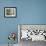 Peek-A-Boo Raccoon-William Vanderdasson-Framed Giclee Print displayed on a wall