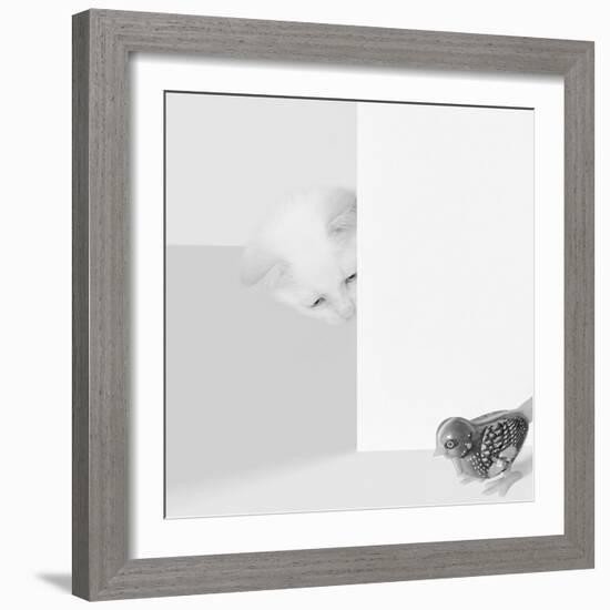 Peek a Boo-Jon Bertelli-Framed Art Print