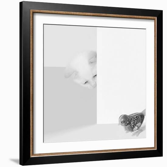 Peek a Boo-Jon Bertelli-Framed Art Print