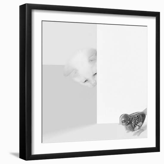 Peek a Boo-Jon Bertelli-Framed Art Print