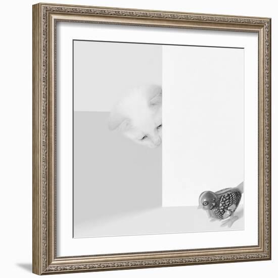 Peek a Boo-Jon Bertelli-Framed Premium Giclee Print