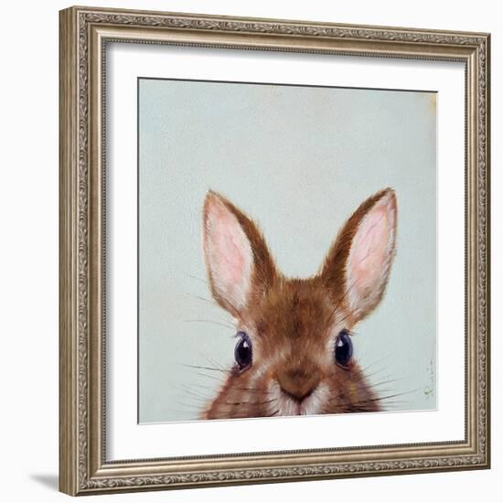 Peek a Boo-Lucia Heffernan-Framed Art Print