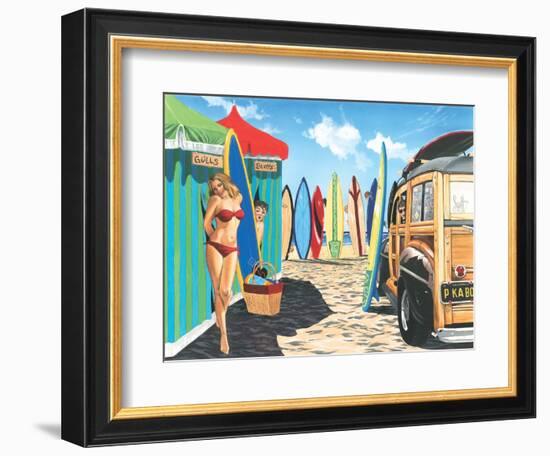 Peek-A-Boo-Scott Westmoreland-Framed Art Print