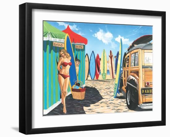 Peek-A-Boo-Scott Westmoreland-Framed Art Print