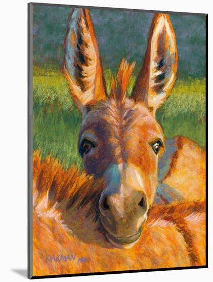 Peek-a-Burro-Rita Kirkman-Mounted Art Print