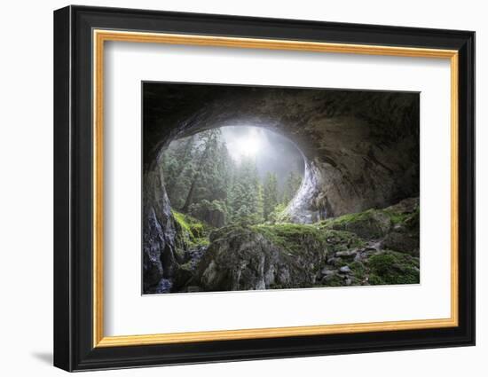 Peek to Heaven-Esmée Prexus-Framed Photographic Print