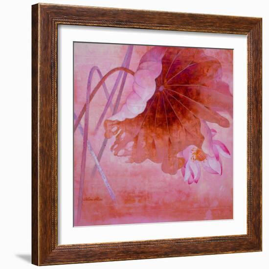 Peeking-Ailian Price-Framed Art Print