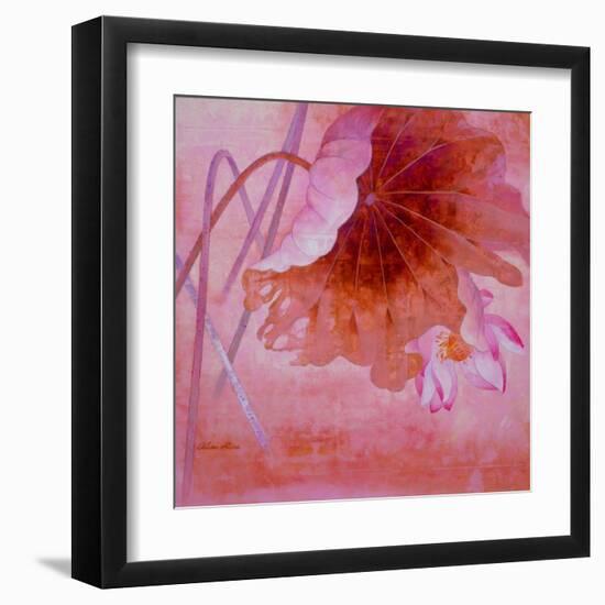 Peeking-Ailian Price-Framed Art Print