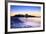 Peel Castle at Dusk, St. Patrick's Isle, Isle of Man-Neil Farrin-Framed Photographic Print