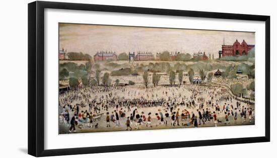 Peel Park, Salford-Laurence Stephen Lowry-Framed Art Print