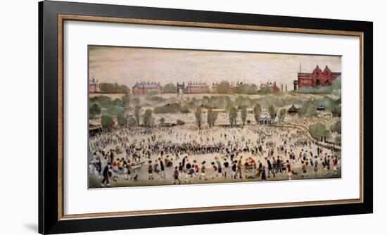 Peel Park, Salford-Laurence Stephen Lowry-Framed Art Print