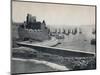 'Peel - The Old Castle and Harbour', 1895-Unknown-Mounted Photographic Print