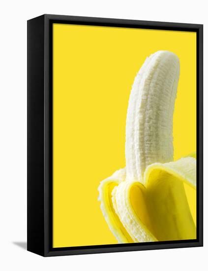 Peeled Banana-Victor Habbick-Framed Premier Image Canvas