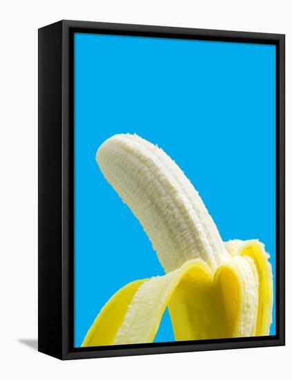 Peeled Banana-Victor Habbick-Framed Premier Image Canvas