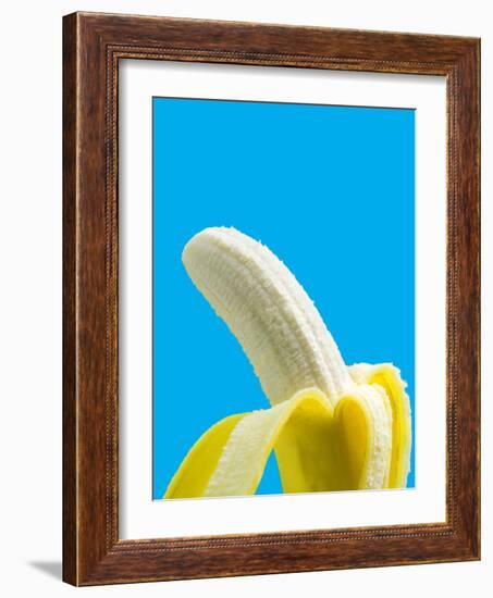 Peeled Banana-Victor Habbick-Framed Photographic Print